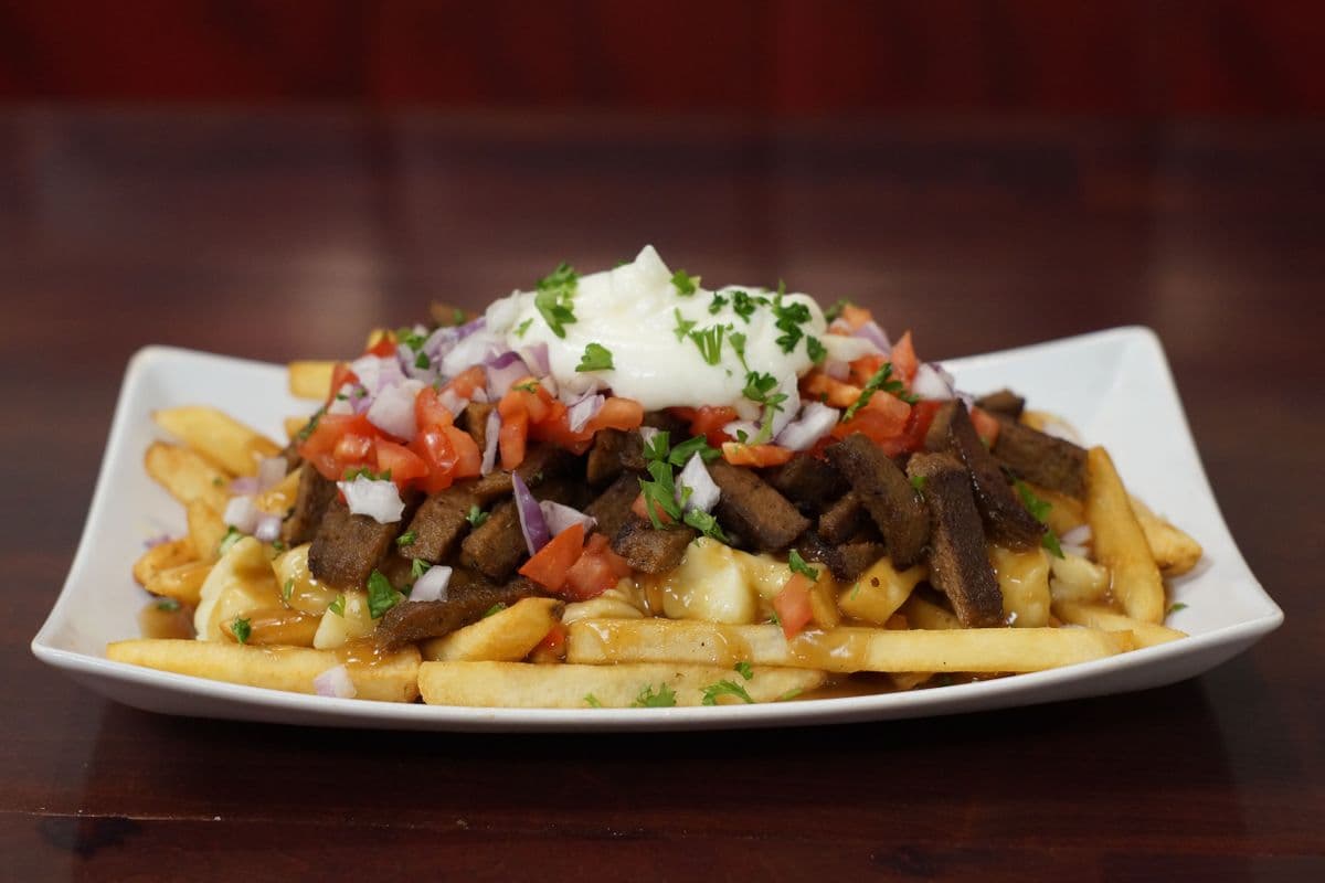 Beef Donair Poutine