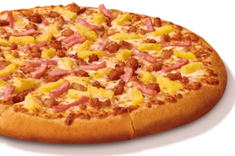 12" Bacon Hula Hawaiian