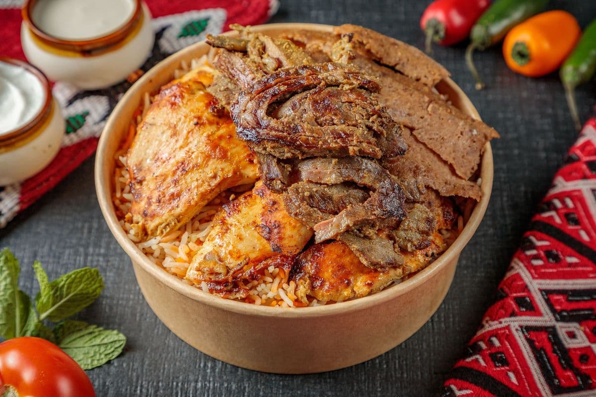 Meat Lover Shawarma Rice Bowl
