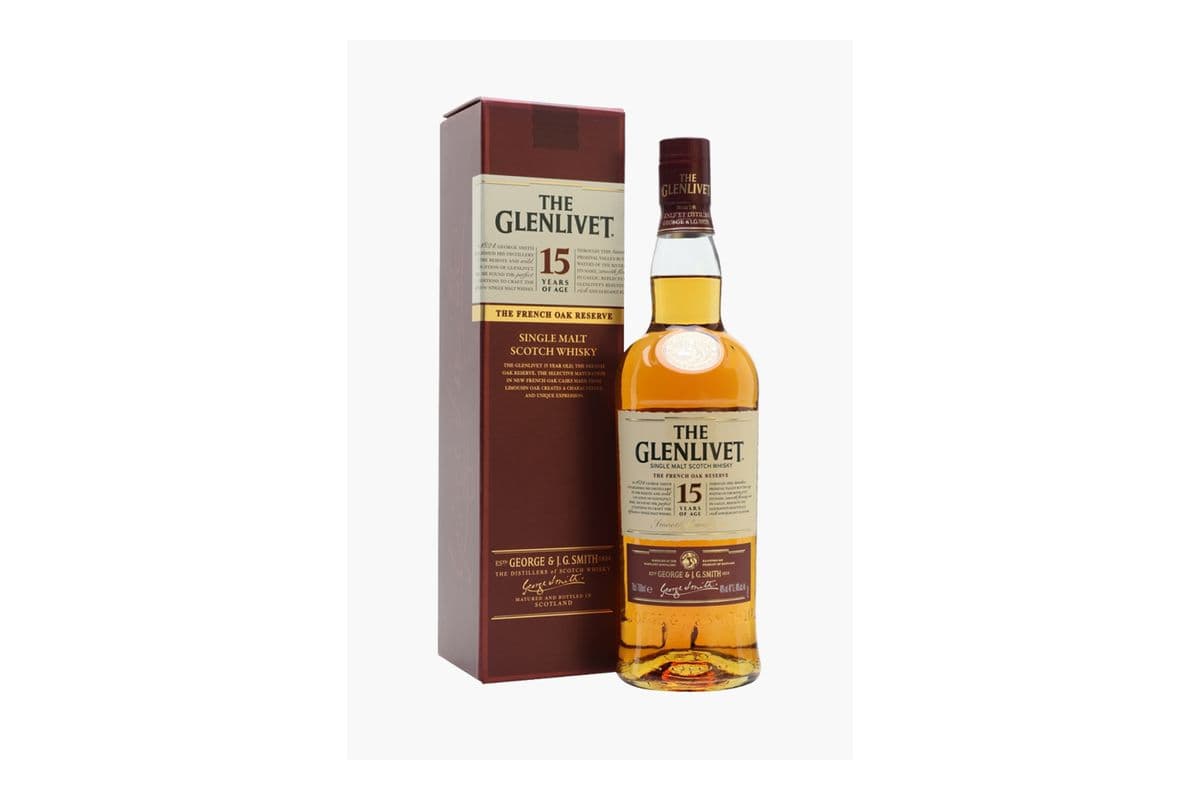 Glenlivet 15 Years Scotch (750 ml Bottle) (1 x 750 ML)