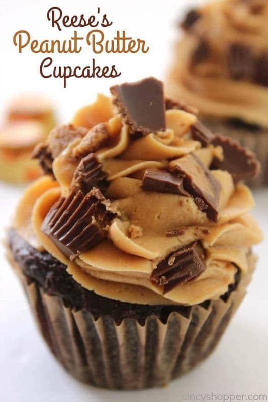 Reese’s Butter Cupcakes