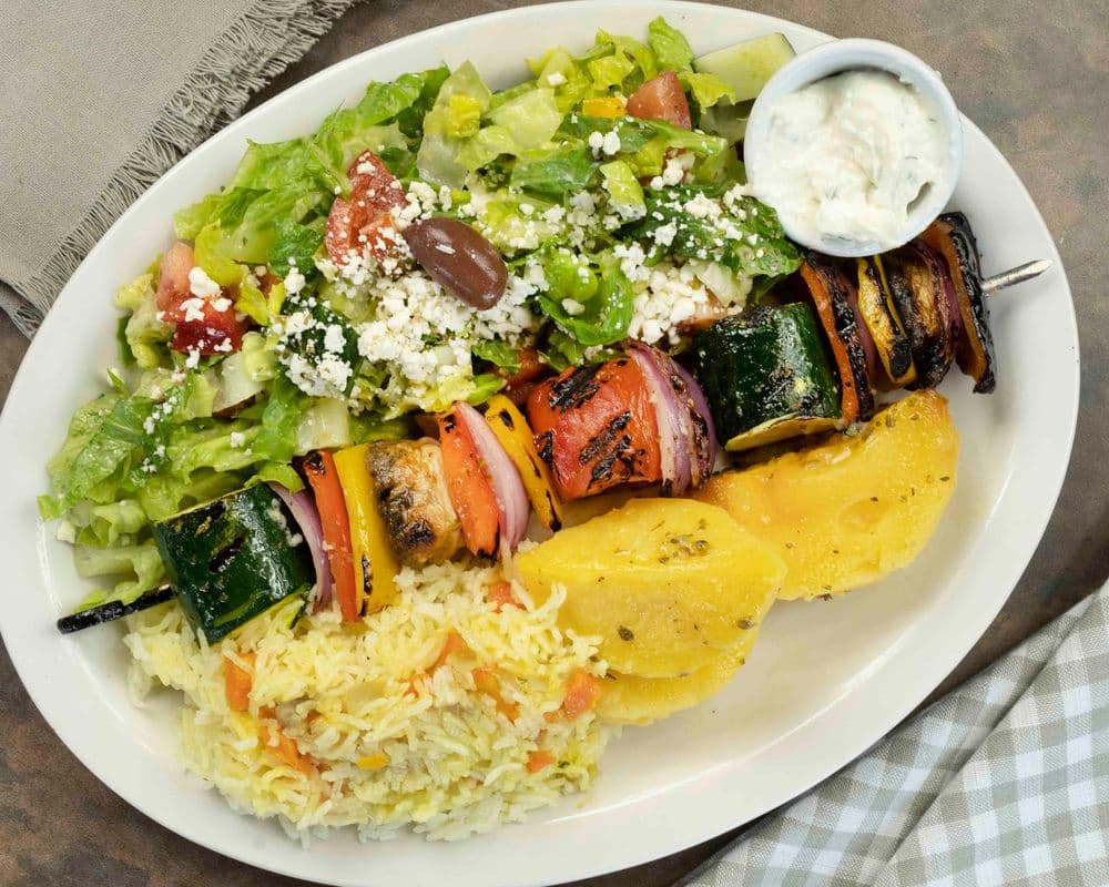 Vegetable Souvlaki