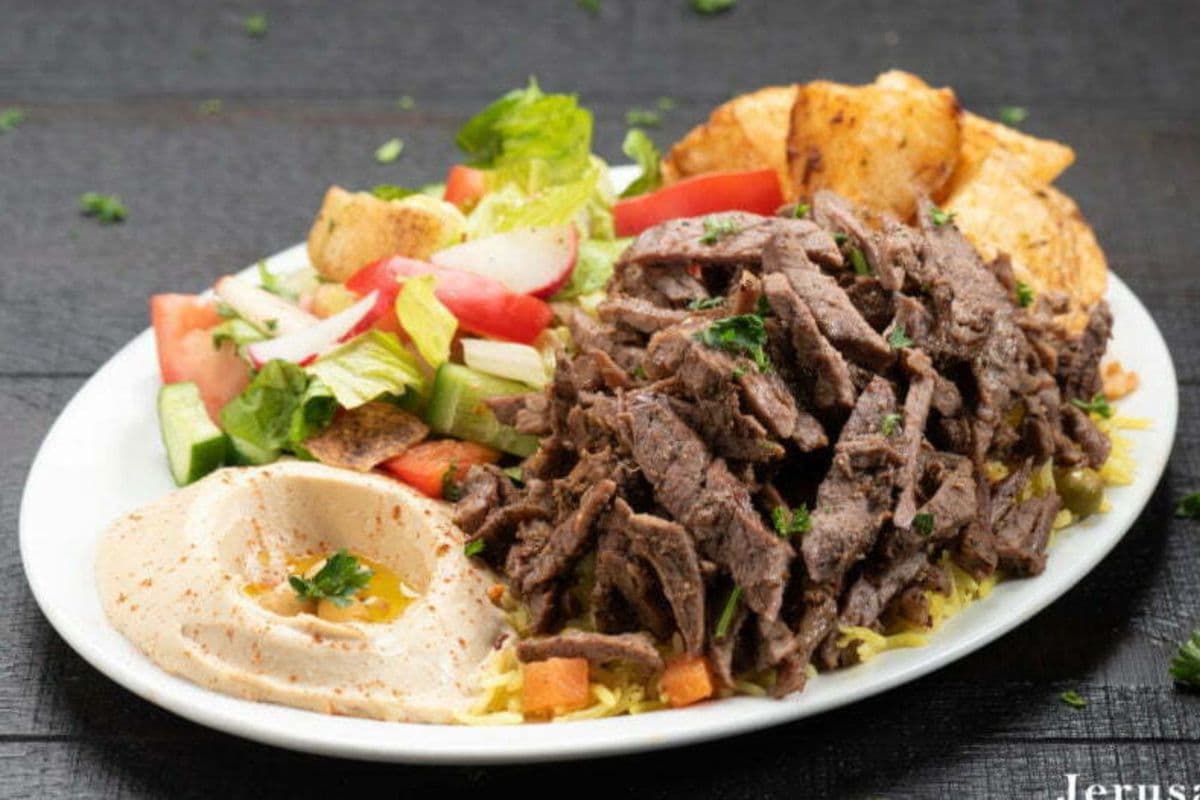 Beef Shawarma Plate