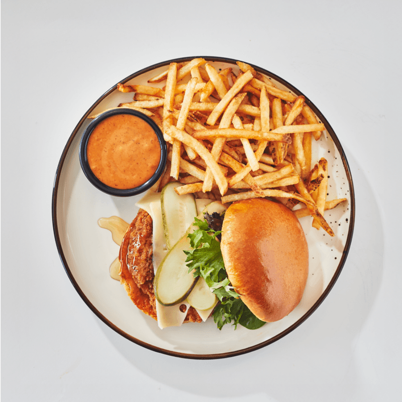 Burger poulet croustillant / Crispy Chicken Burger