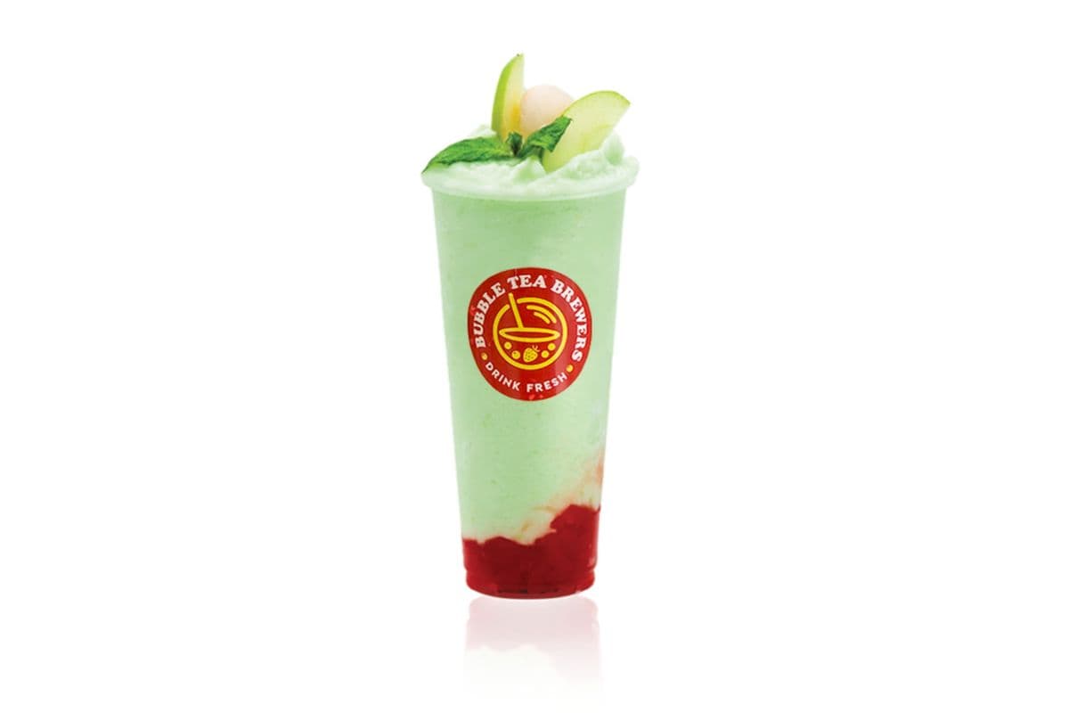 Green Apple and Lychee Smoothie