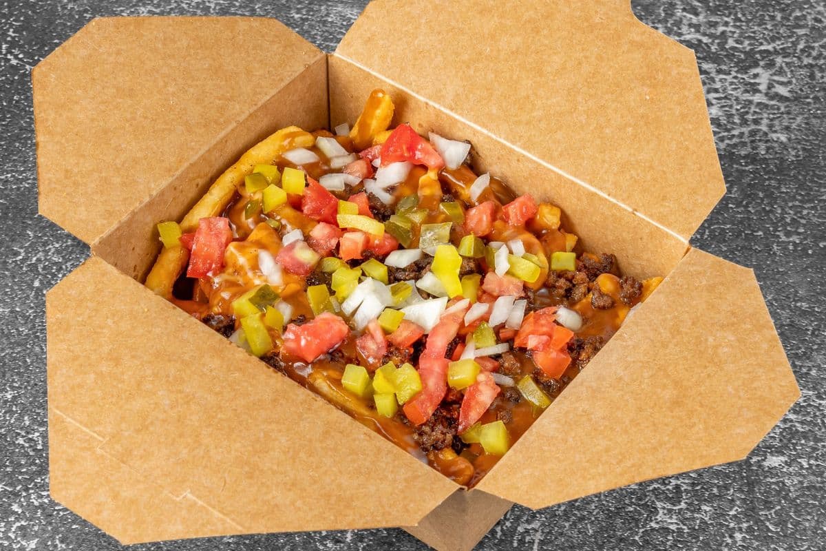 Cheeseburger Poutine