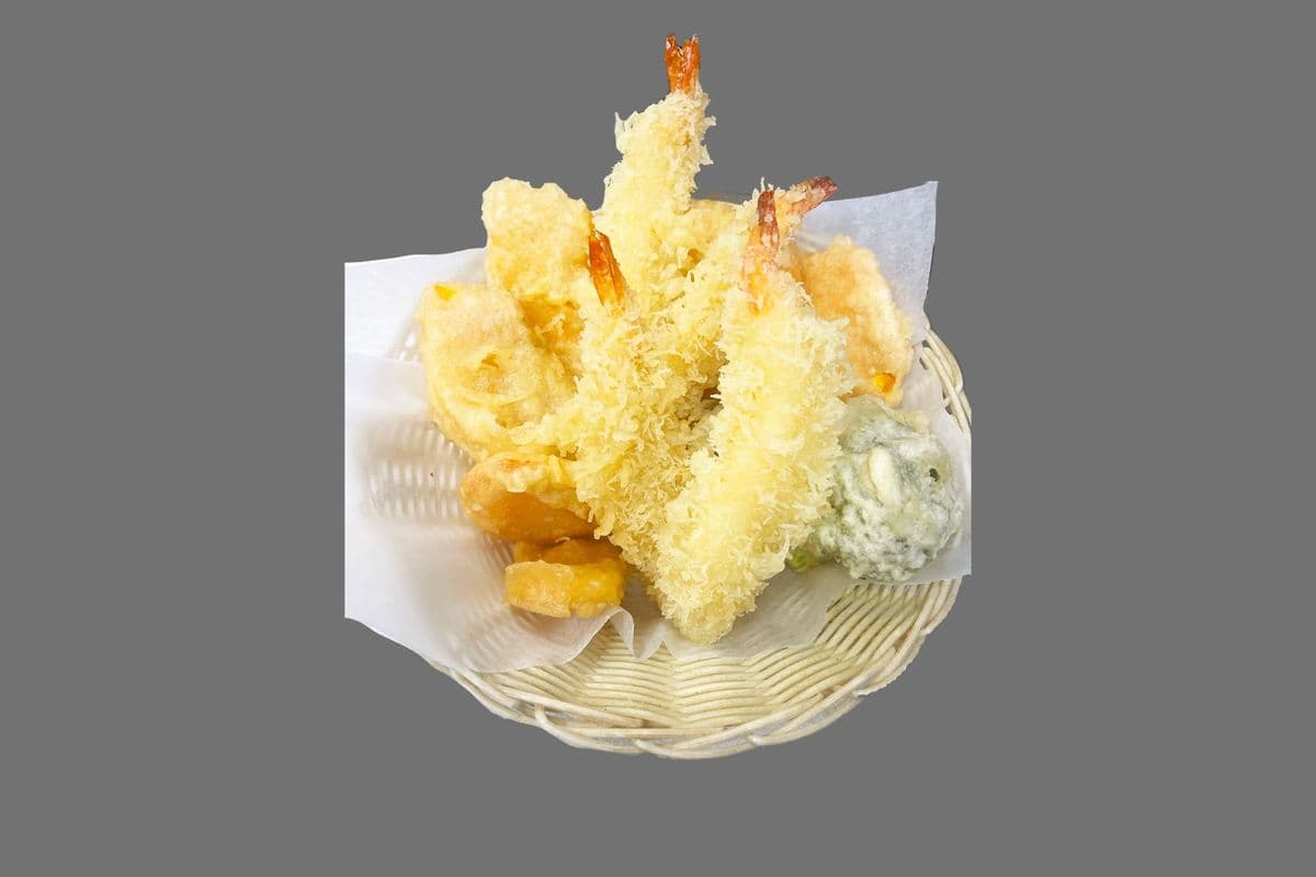 A22. Assorted Vegetable and Prawn Tempura