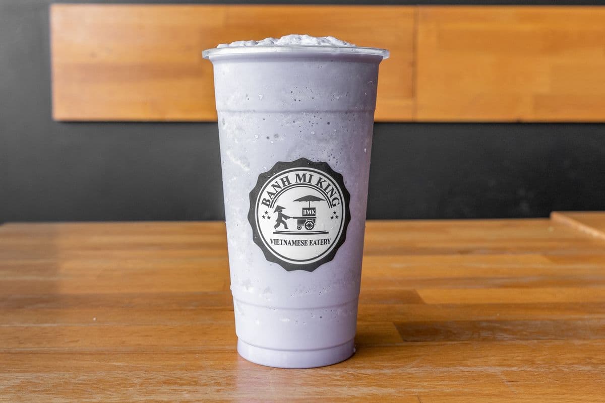 Real Taro Slushie