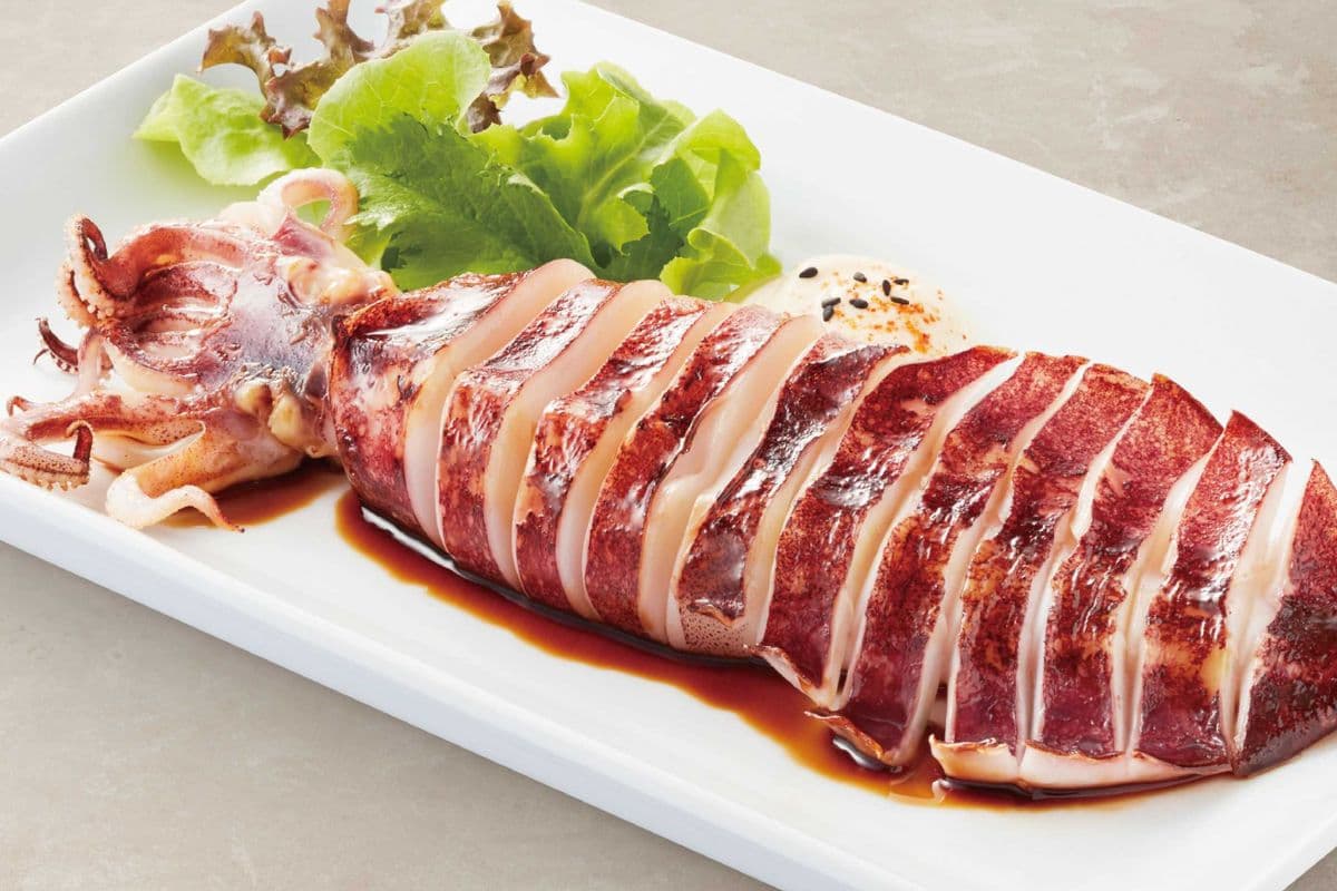 41. Ika Maru Grilled Whole Squid