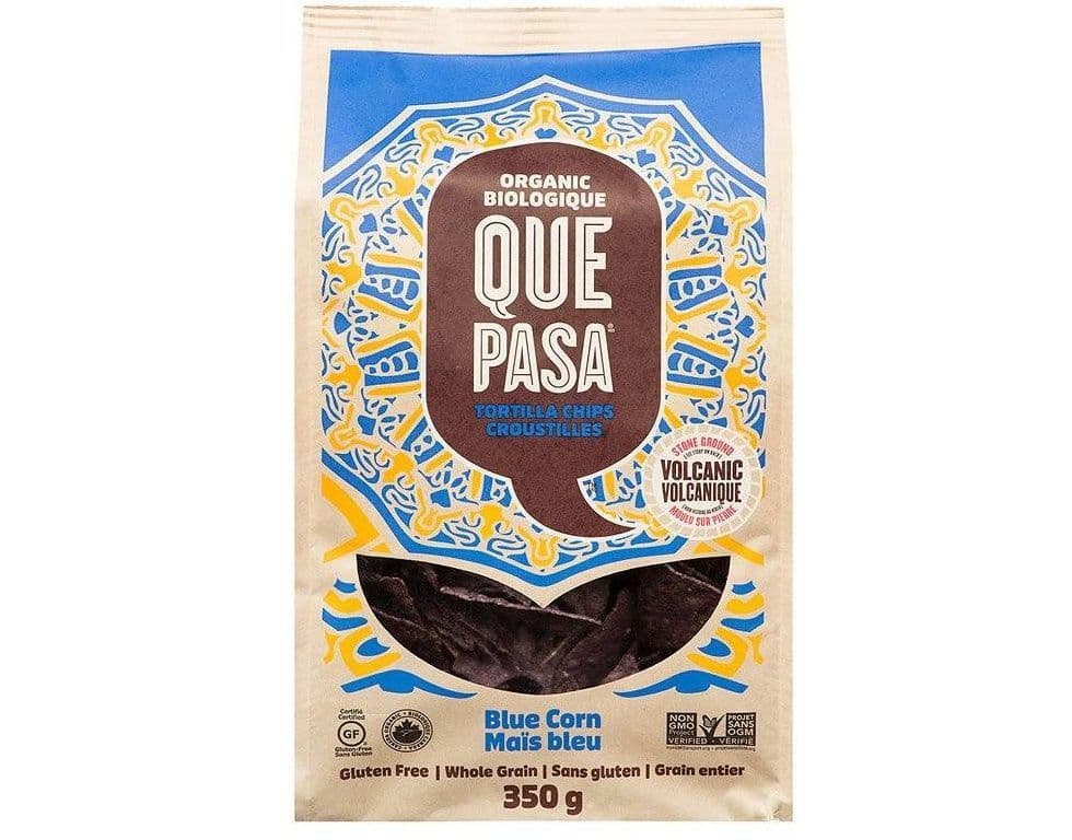 Que Pasa Blue Corn Tortilla Chips (Each 350 gm)
