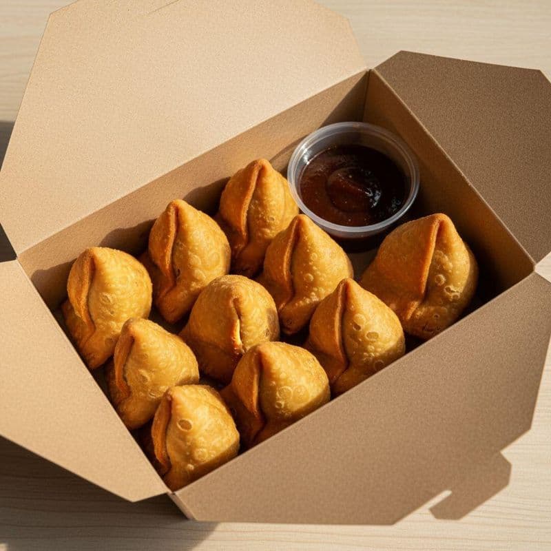 Bulk Veggie Samosas (10 pcs)