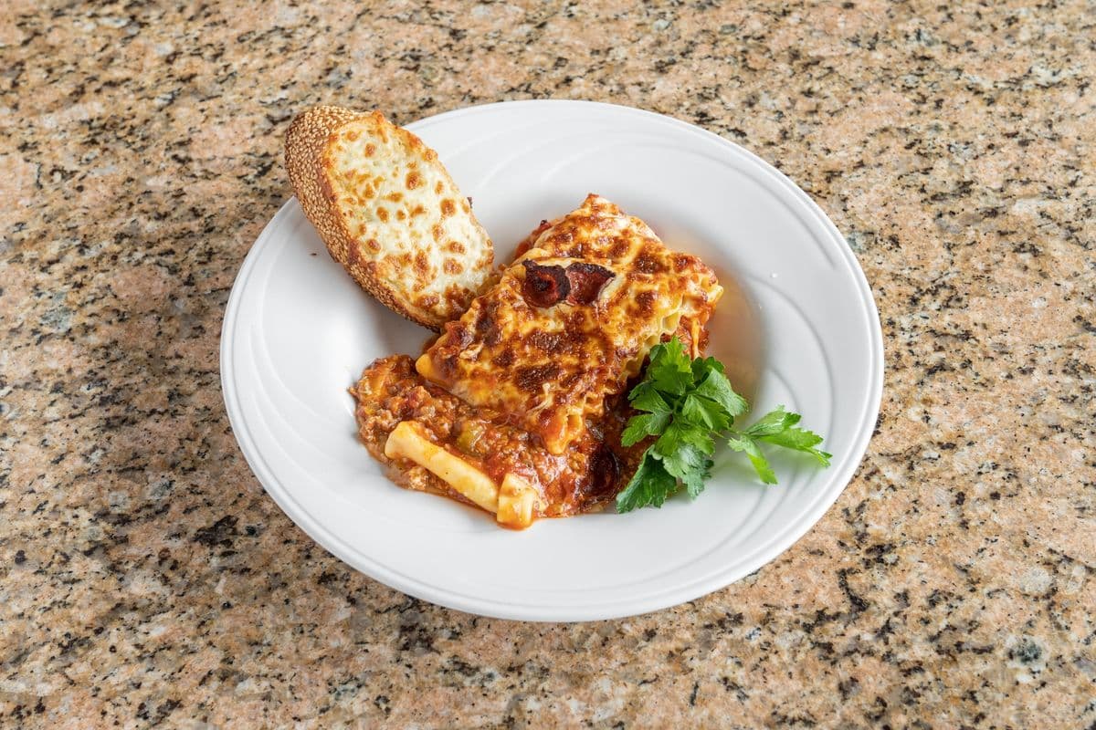 Lasagne maison gratinée au four