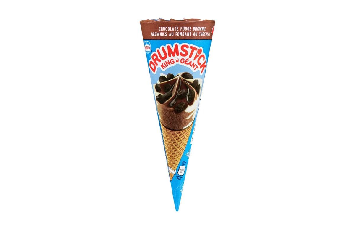 Nestle Drumstick Cholcolate Fudge Brownie KS Cone 180ml