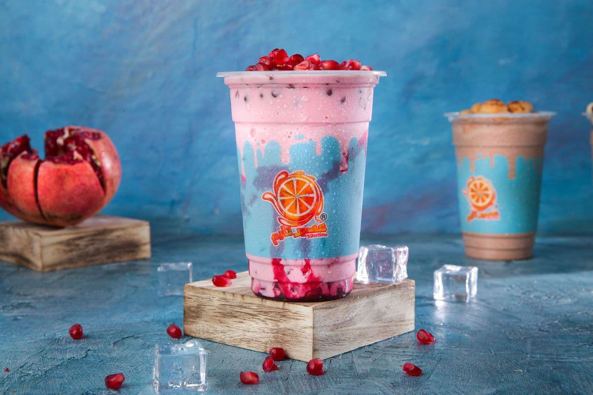 Pomegranate Milkshake