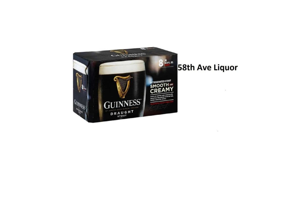 GUINNESS DRAUGHT 8 CANS (1 x 8x440ML)