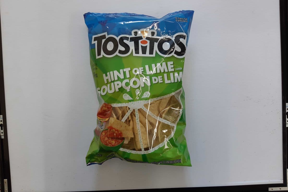 Tostitos Hint of Lime Tortilla Chips (275 g)