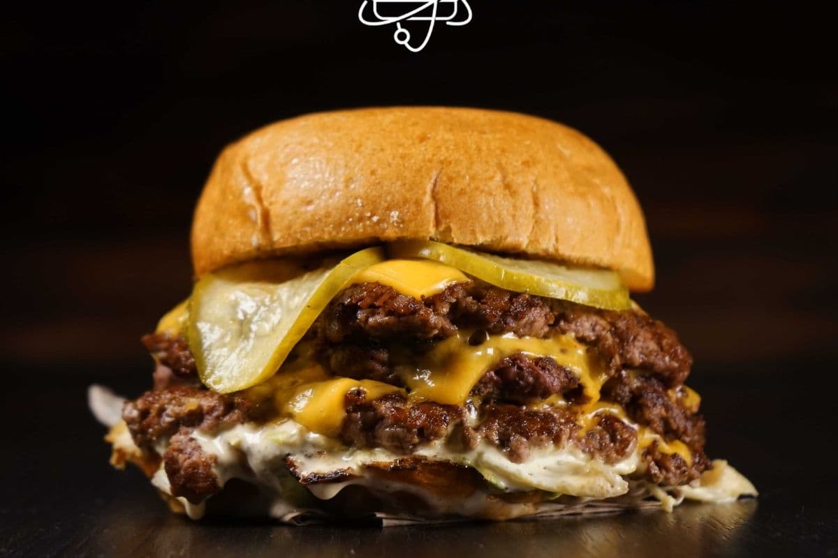 Triple Cheese Smash Burger Combo