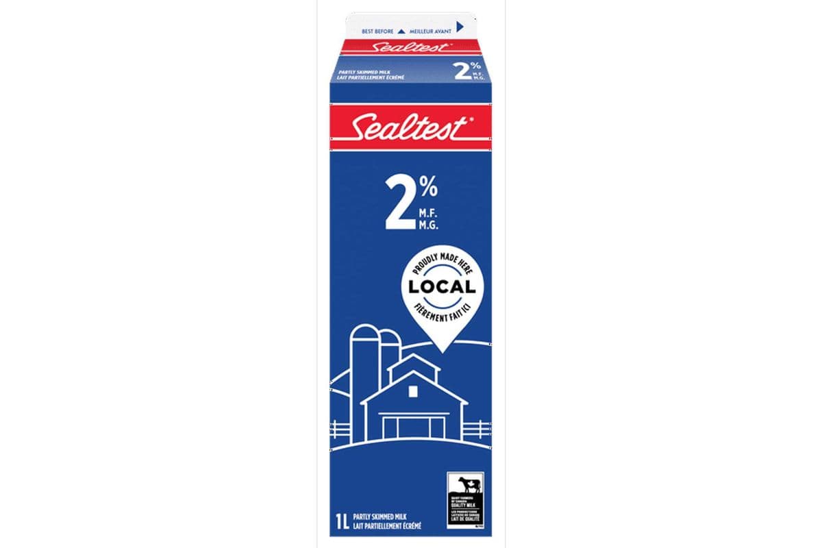 Milk 1 litre 2%