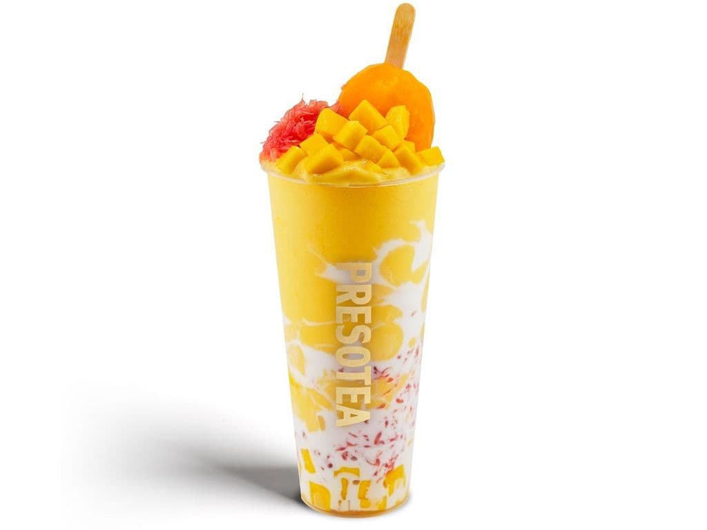 Real Mango Coconut Popsicle Slush