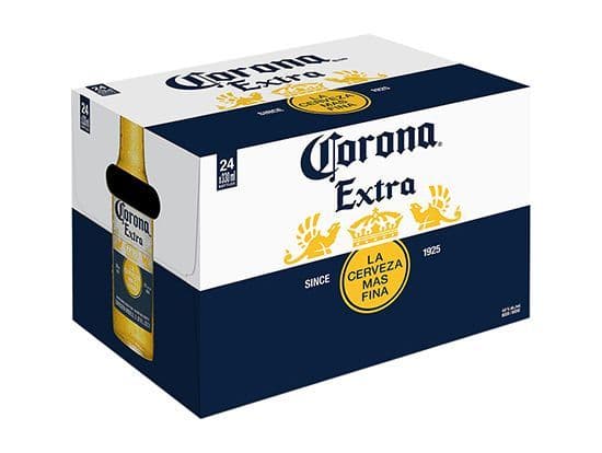 Corona 24 bottle, 330mL import (4.60% ABV)