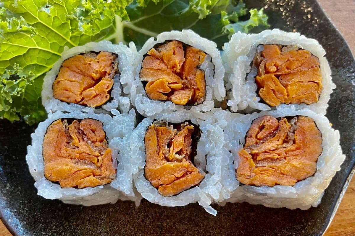 91A. Yam Tempura Roll (6 pcs)