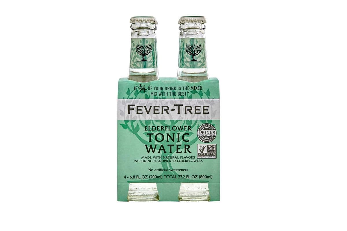 FEVER TREE ELDERFLOWER TONIC WATER 4Pk (200ml*4)