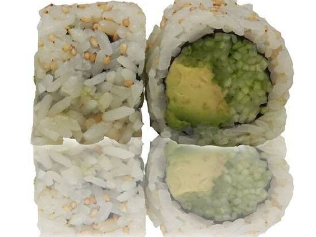 Cucumber Avocado Roll ( 6 Pieces)