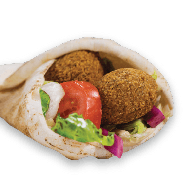 Pita au falafel
