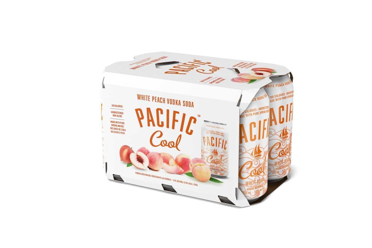 Pacific Cool Peach (1 x 355ml 6PK )
