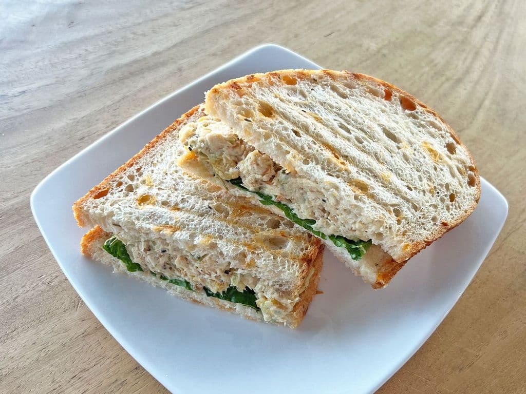 Apricot Chicken Salad Sandwich