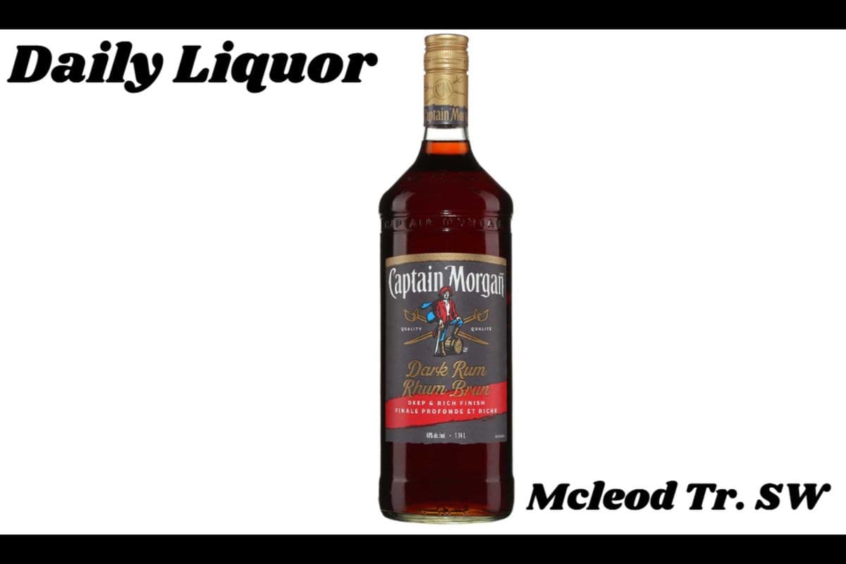 CAPTAIN MORGAN DARK RUM 1140ML (1 x 750ML)