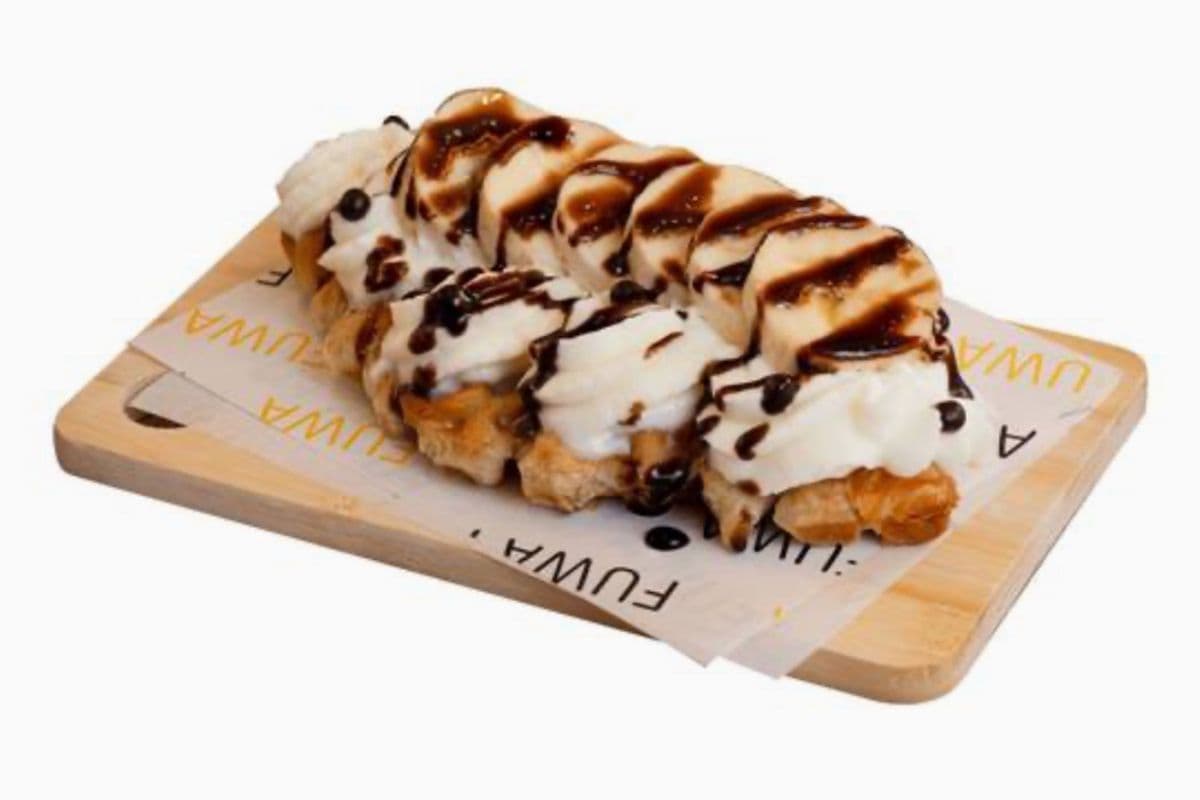 Cocoa Banana Croffle