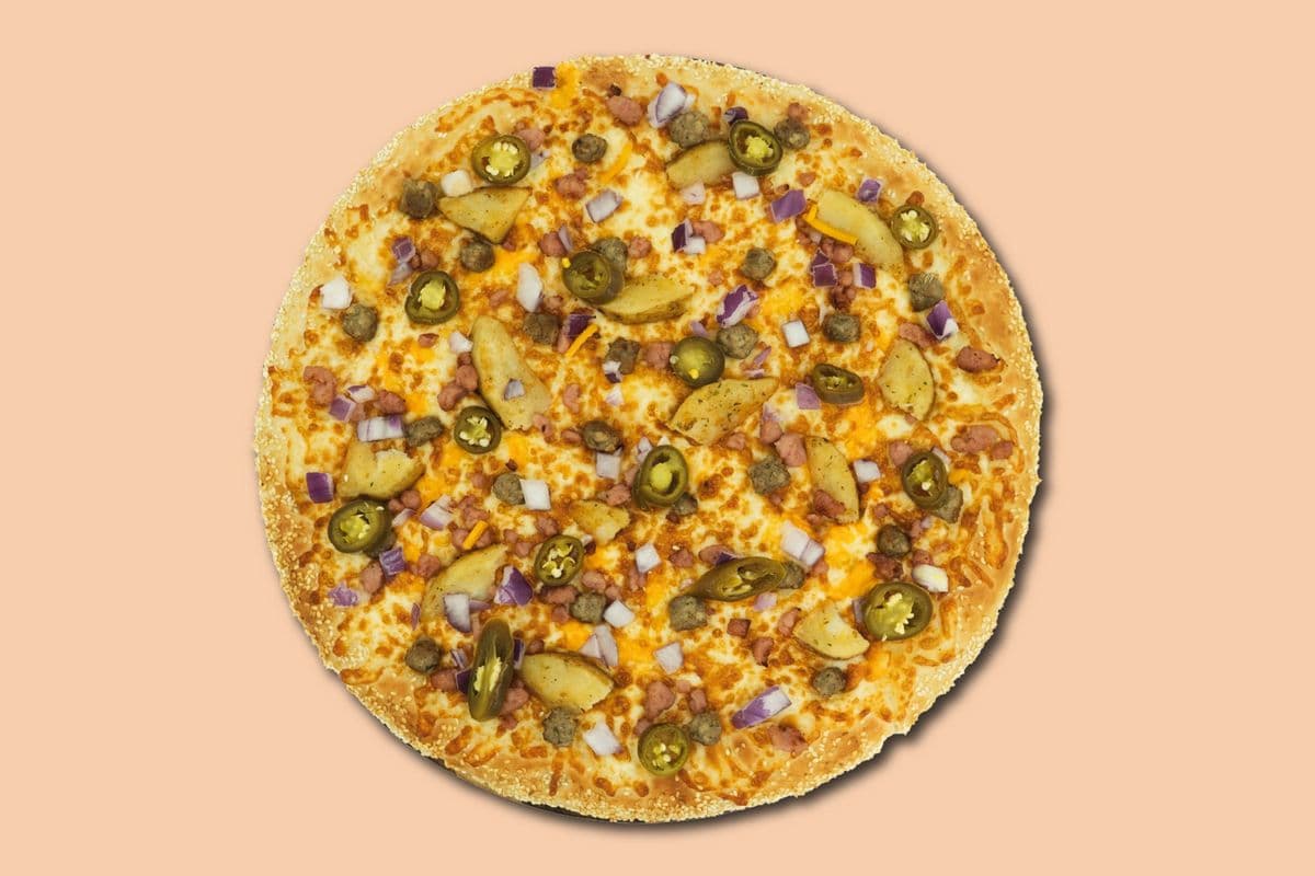10. 8" Personal Spicy Perogy Pizza