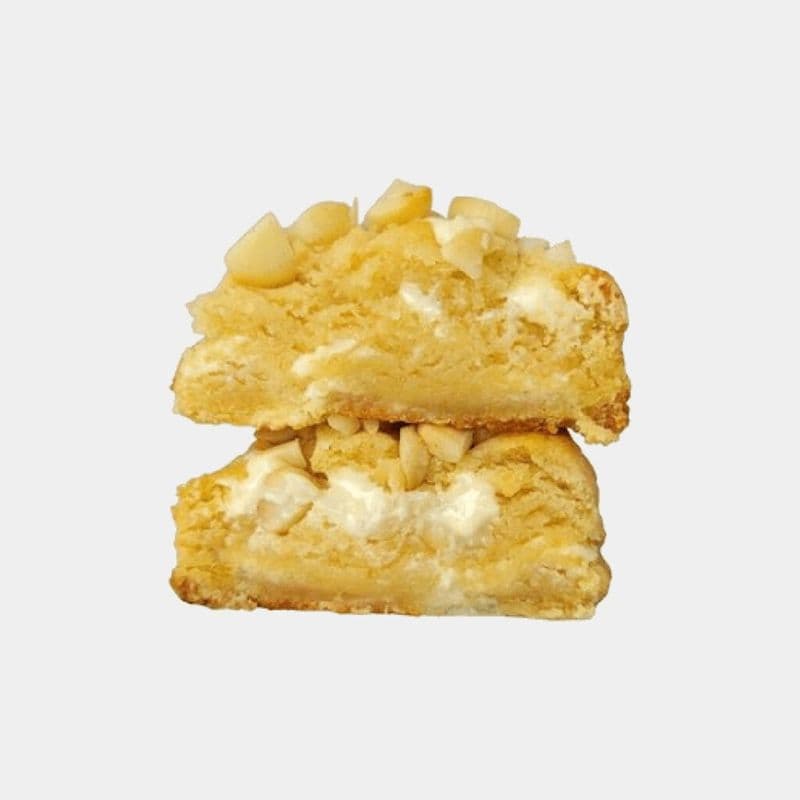 Cookie chocolat blanc belge et aux noix de macadamia / Belgian White Chocolate Macadamia Nut Cookie