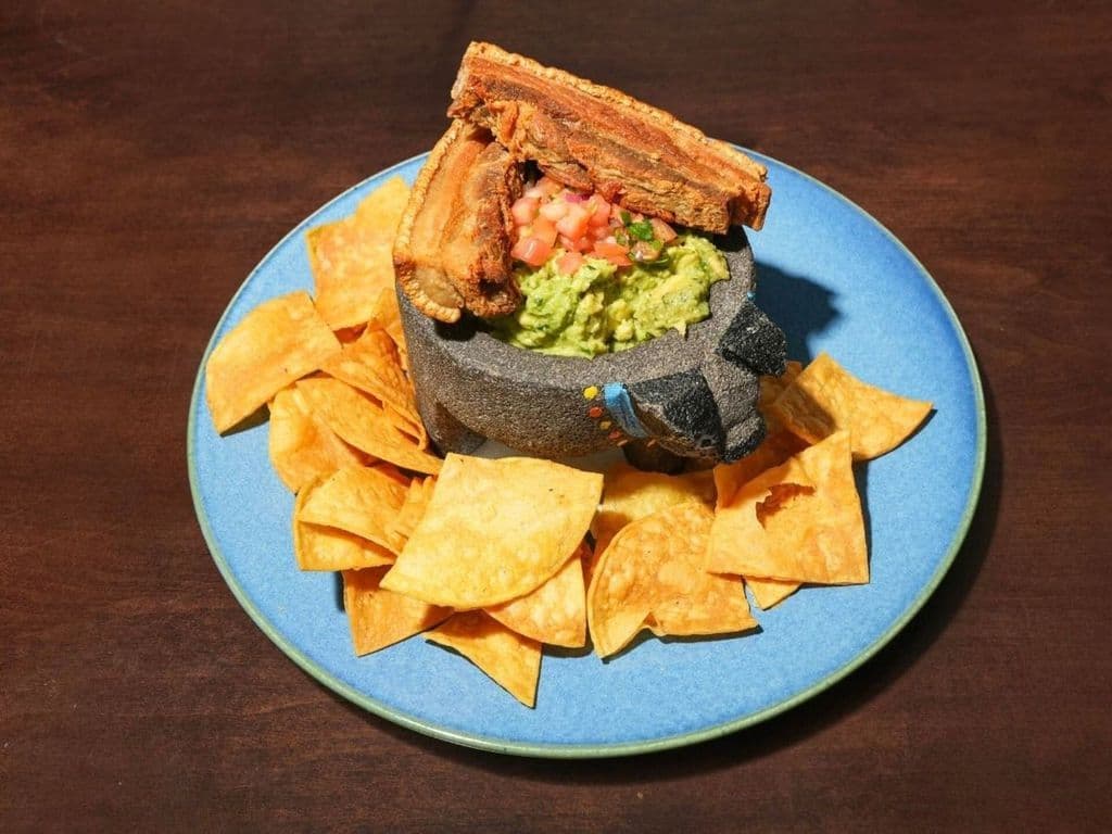 Chicharron and Guacamole