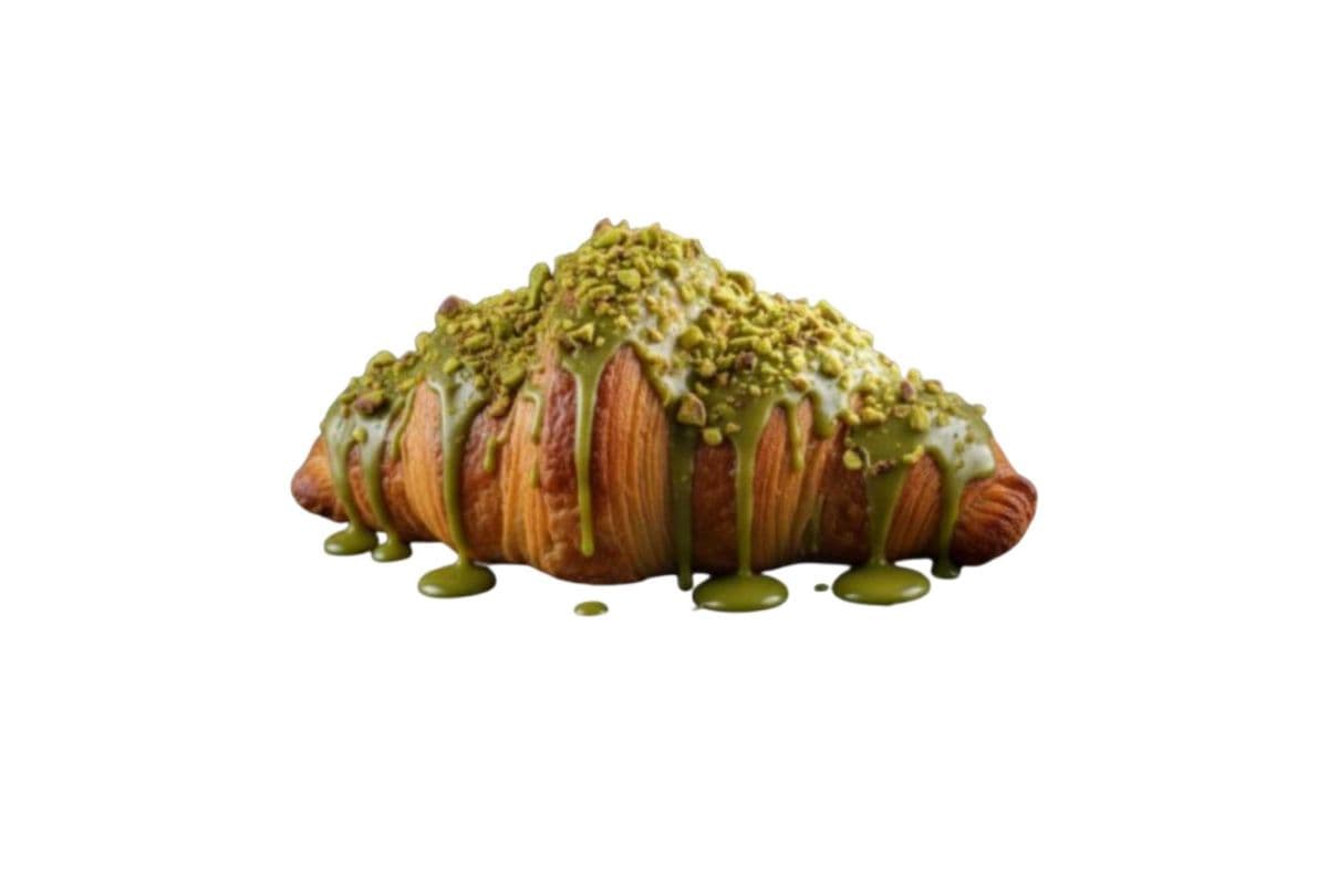 Pistachio Kunafa Croissant