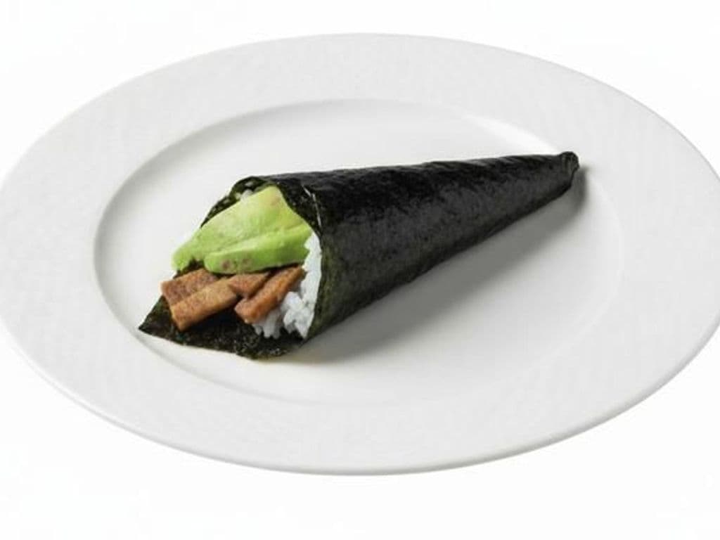 Avocado Tofu Pocket Hand Roll