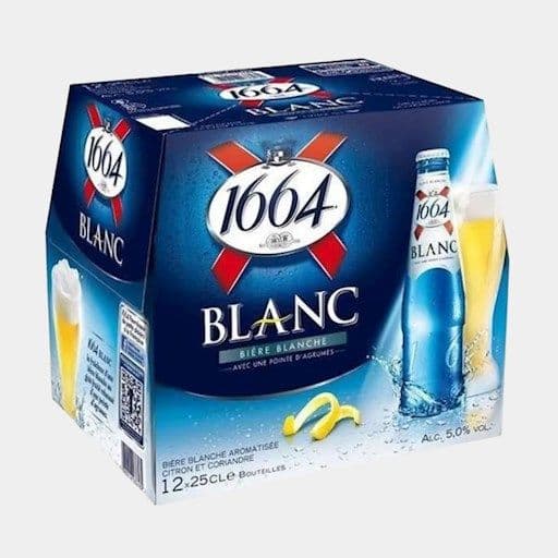 1664 blanc 12 bouteilles / 1664 Blanc 12 Bottles