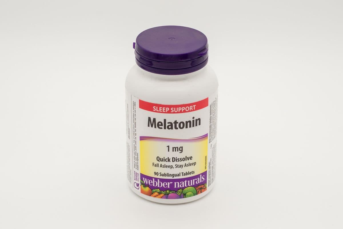 Webber Nat. Melatonin (Sleep Support) 1mg Quick Dissolve (90 sl tabs)