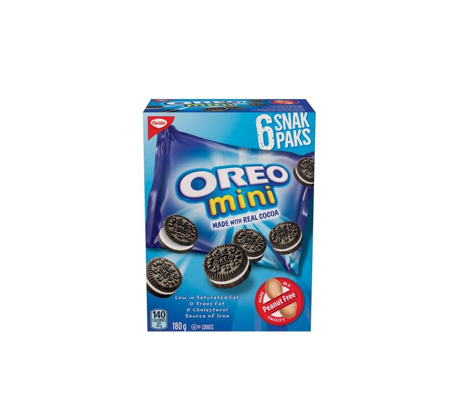Oreo Mini 6 Snak Paks (180 g)