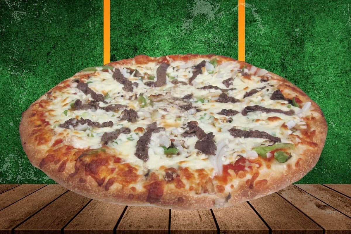Medium Philly Cheese Steak Pizza