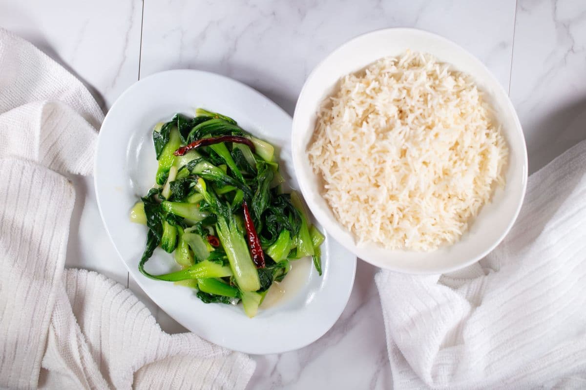 64. Stir Fried Bok Choy