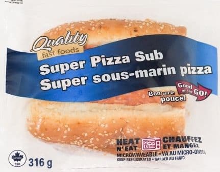 Quality Supper Pizza Sub (316 g)