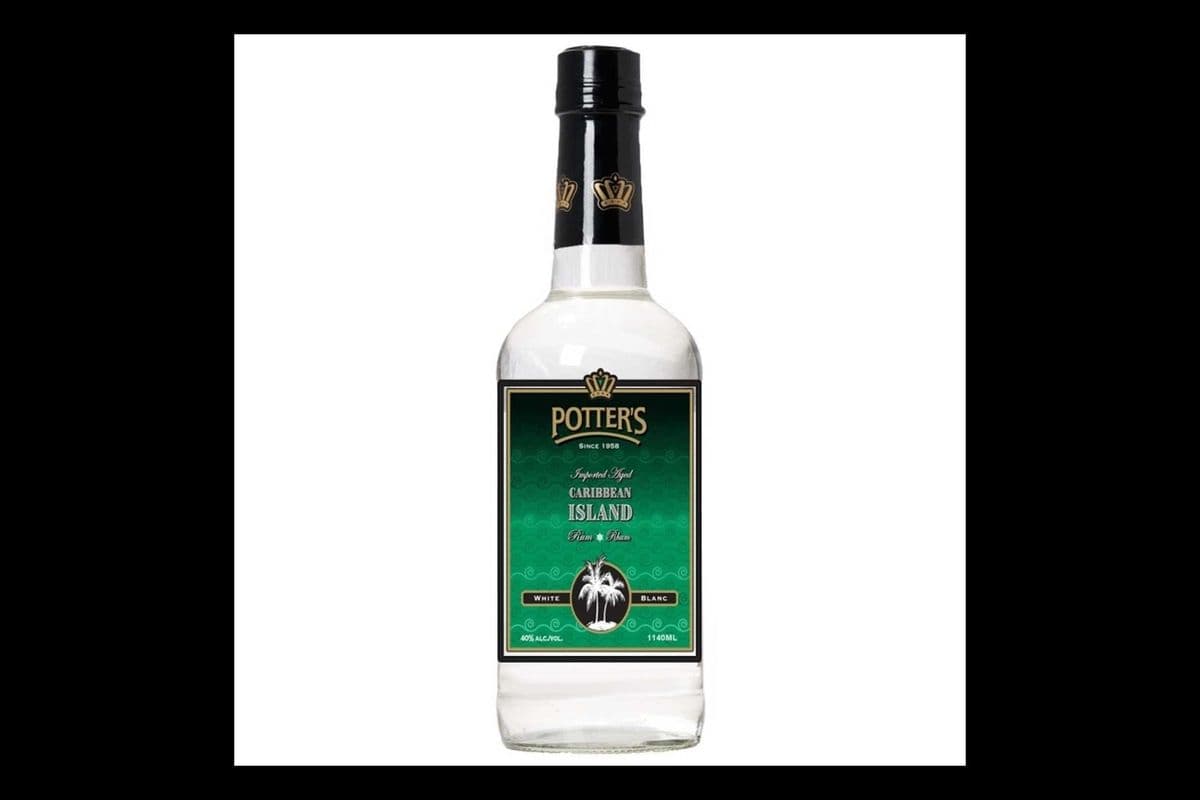 Potter's White Rum (750 ml) (1 x 750ML)