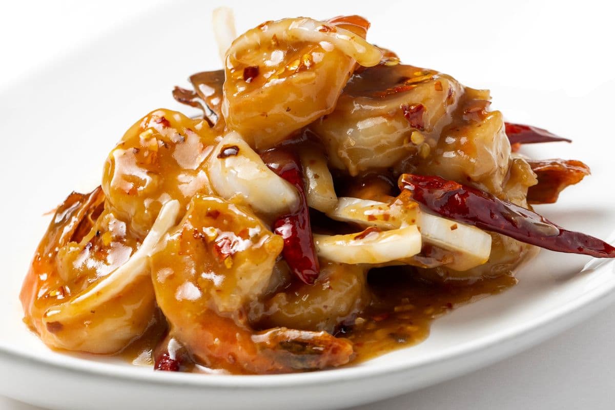 205. General Tso Shrimp 左公蝦