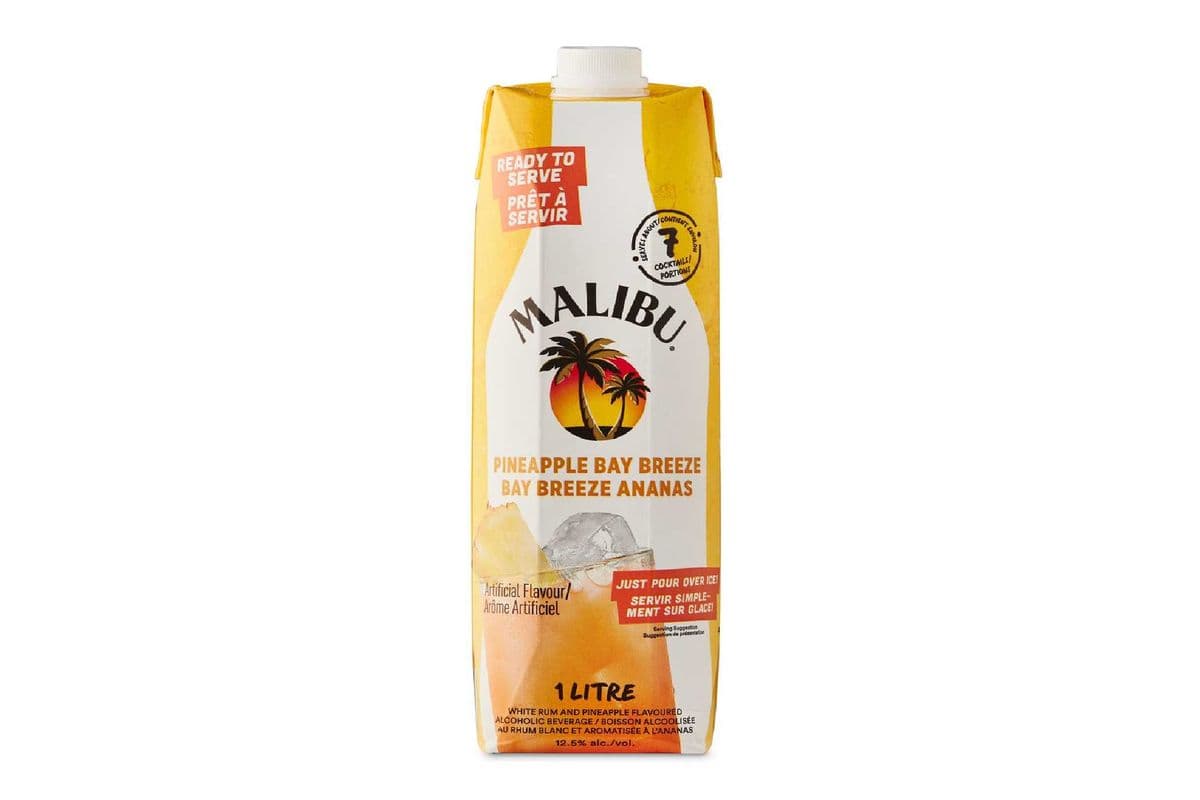 Malibu Pineapple Bay Breeze-1L (1 x 1L)