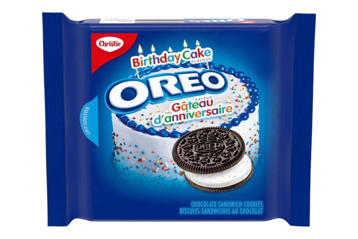Oreo Birthday Cake (261gm) (140 Cal)