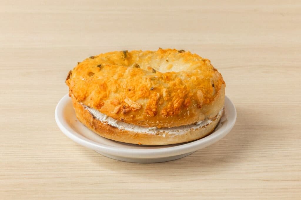 Plain Cream Cheese Sandwich