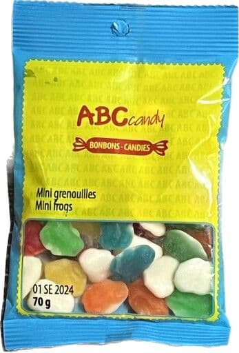 ABC - Mini Grenouilles / Mini Frogs 70g