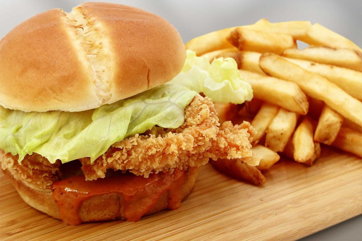 Chicken Burger Combo
